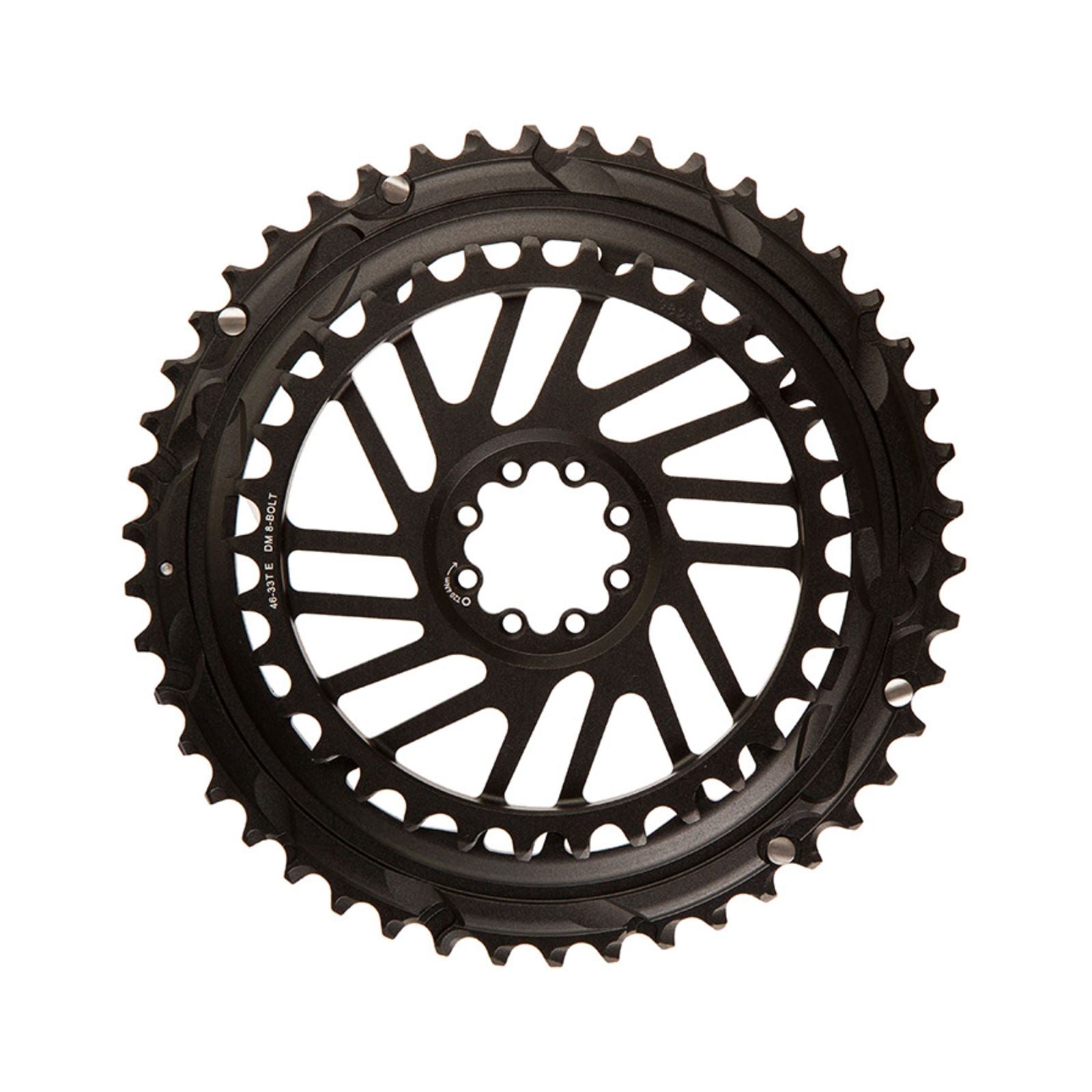 SRAM Chainring Teeth: 46/33 Speed: 12 BCD: Direct Mount - Black [MPN: 00.6218.061.000]_1775699