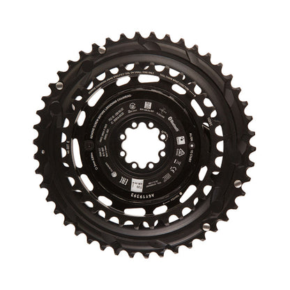 SRAM Chainring - 46/33t, 12-Speed, Thread Mount, Black, E1 [MPN: 00.6218.063.000]_1775695