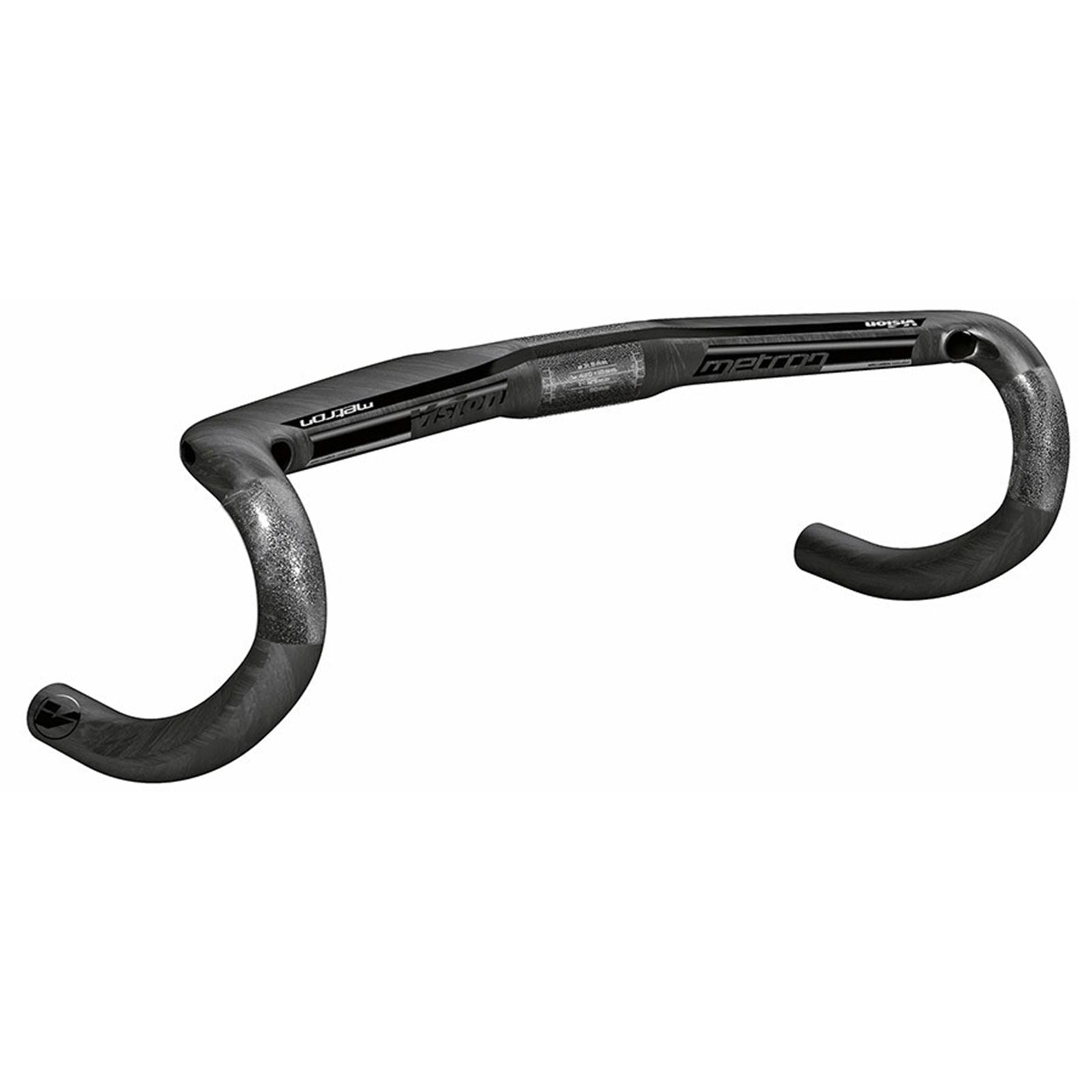 Vision Metron Aero Handlebar, 31.8mm Clamp Diameter, 440mm – Carbon [MPN: 670-0307014030]_1865098