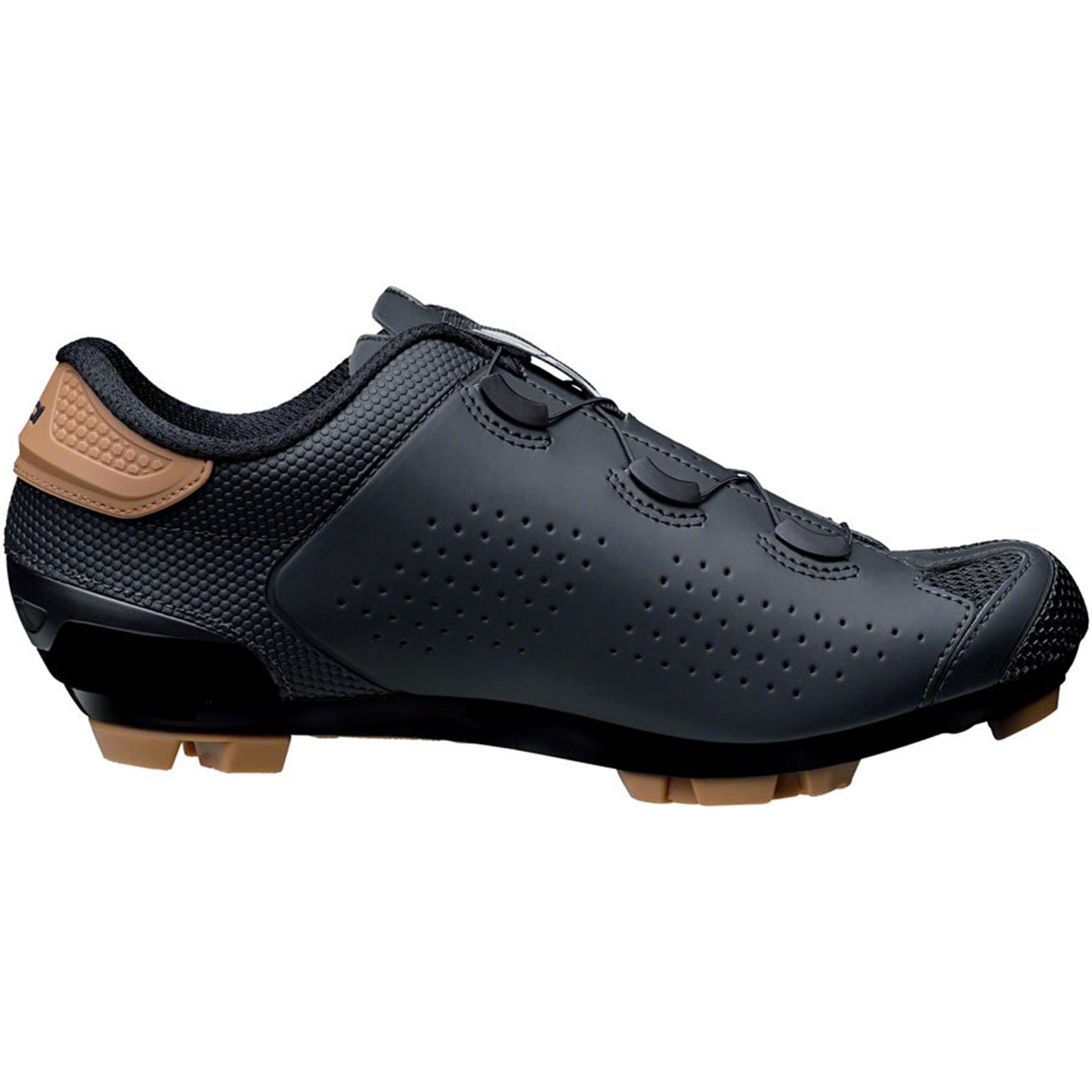 Sidi - Bicycle Dust Mountain Clipless Men's Shoes - Black/Black, 39 [MPN: 000MCDUST-NENE-39]_1927120