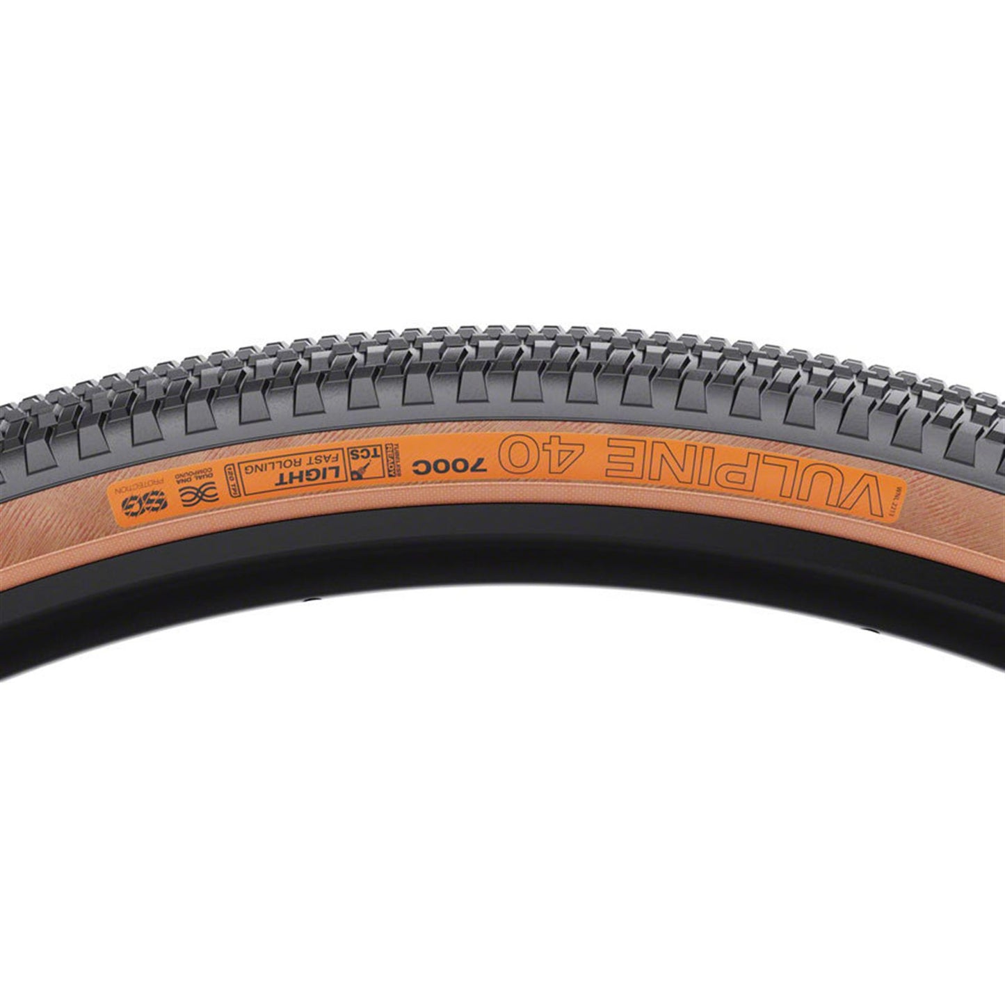 WTB Vulpine Tire - 700 x 40, TCS Tubeless, Black/Tan, Light/Fast Rolling [MPN: W010-1107]_2101988