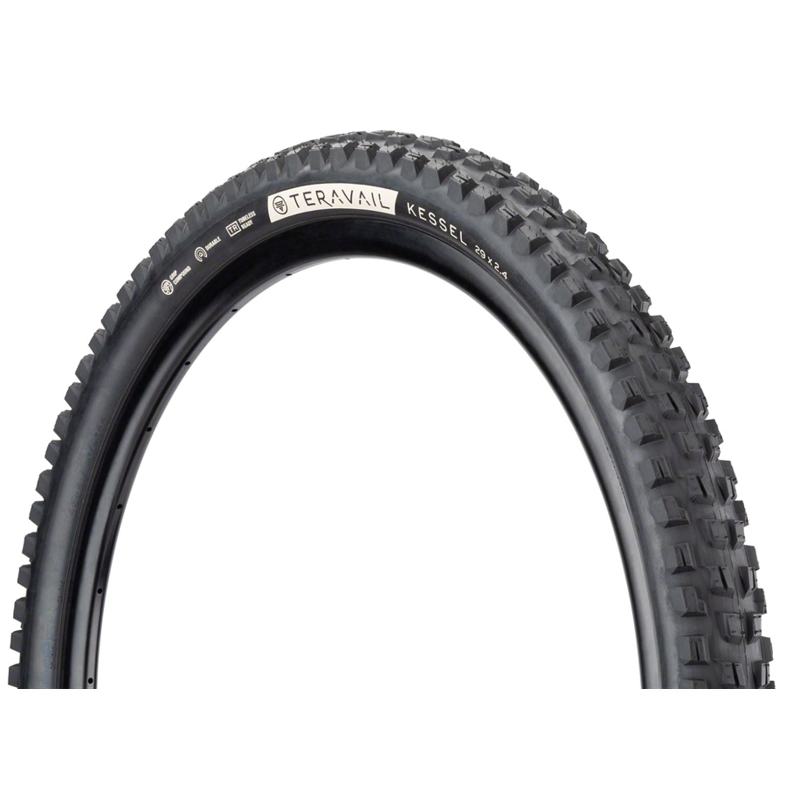 Teravail Kessel Tire - 29 x 2.5, Tubeless, Folding, Black, Durable [MPN: 19-000645]_1932551