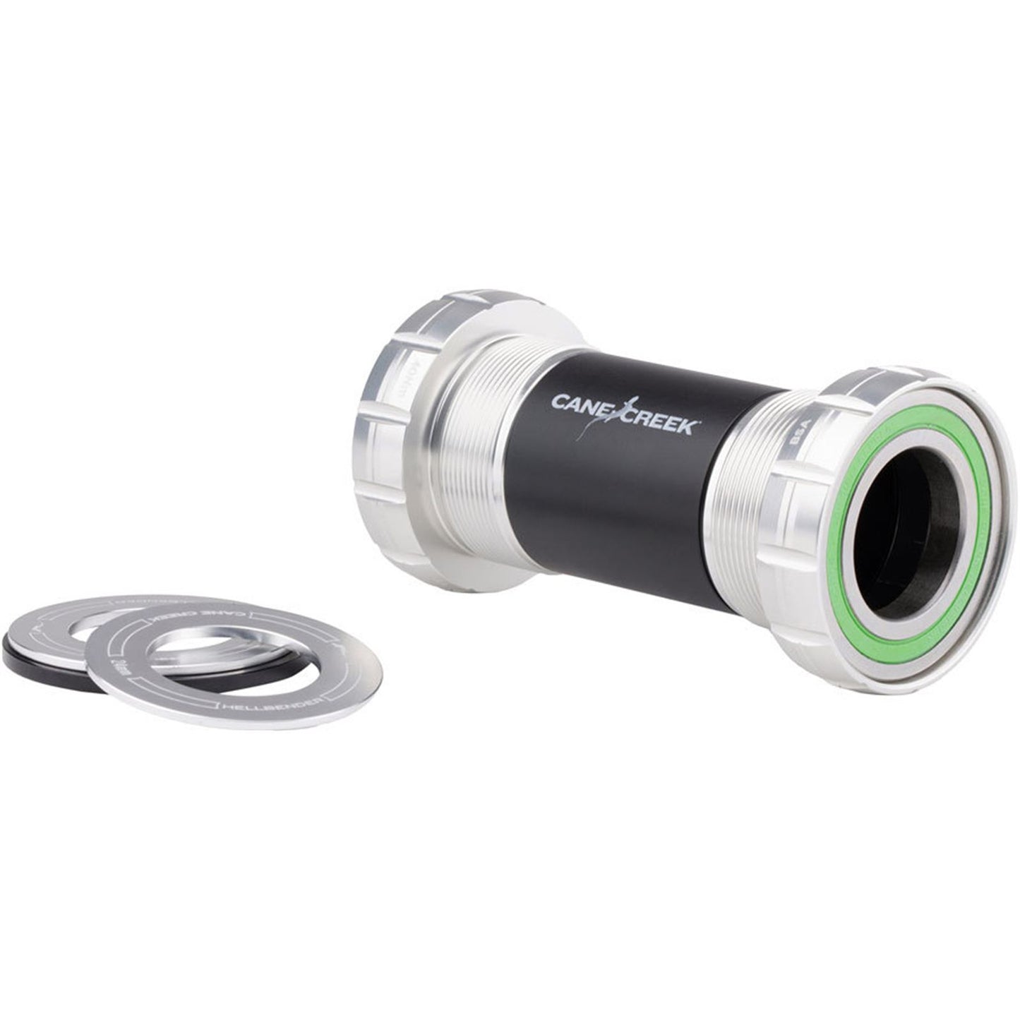 Cane Creek Hellbender 70 Bottom Bracket - English, for 24mm Spindle, Silver [MPN: BAI0186S]_1921683