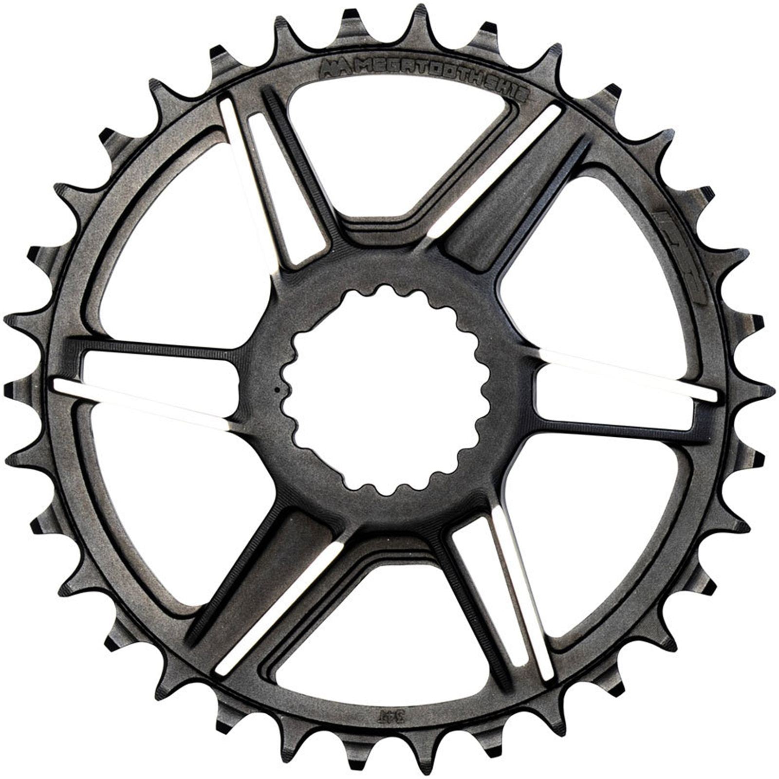 Full Speed Ahead Gradient Direct Mount SH12 Chainring - 34t, Black [MPN: 380-0640023050]_2101666