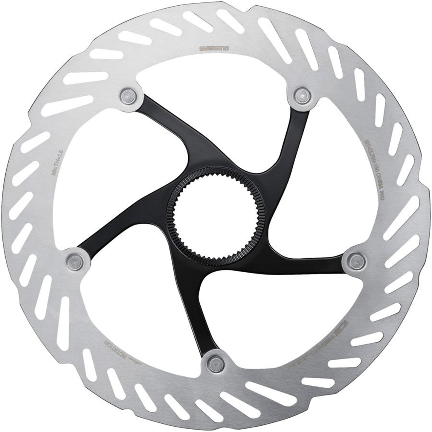 Shimano RT-CL700 M Disc Brake Rotor - 180mm, CenterLock, Lockring Included [MPN: ERTCL700ME]_1921089