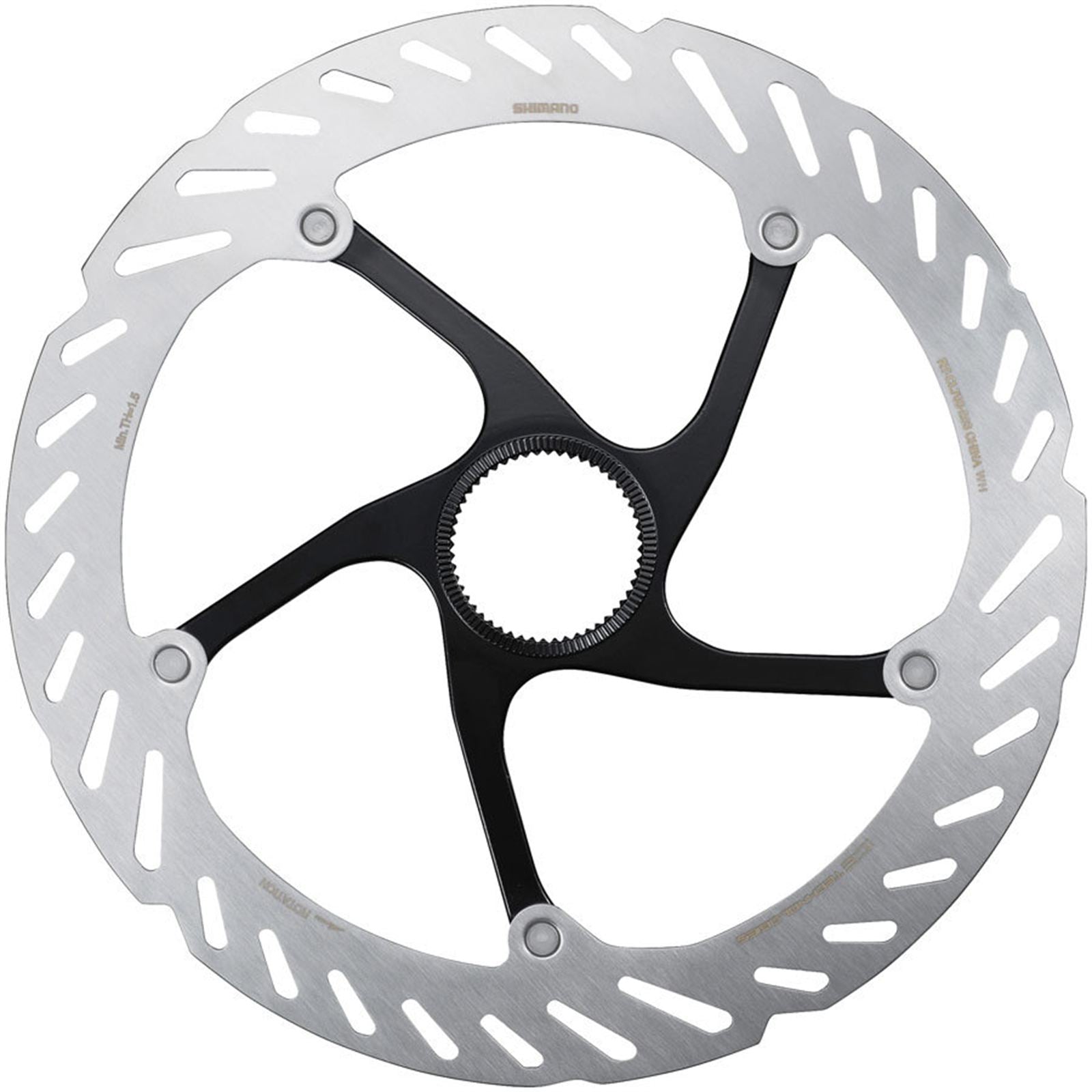 Shimano RT-CL700 L Disc Brake Rotor - 203mm, Centerlock, Lockring Included [MPN: ERTCL700LE]_1921088