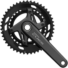 Shimano CUES FC-U6030-2 Crankset - 175mm, 9/10-Speed, 50/34t, Black [MPN: EFCU60302EX04]_1921226