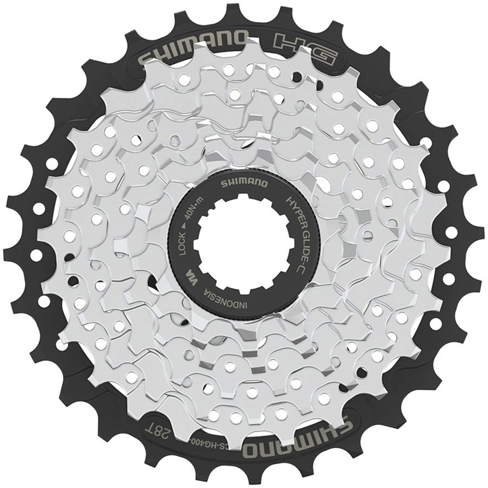 Shimano CS-HG400-7 Cassette - 7-Speed, 11-28t, Silver [MPN: ECSHG4007128]_1923279