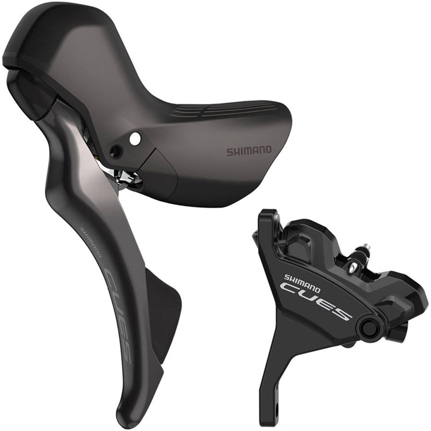 Shimano Shift/Brake Lever w/Disc Brake Caliper - Left/Front, Black [MPN: IU60301DLF6RC100A]_1925936