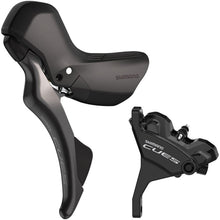 Shimano Shift/Brake Lever w/Disc Brake Caliper - Left/Front, Black [MPN: IU60301DLF6RC100A]_1925936