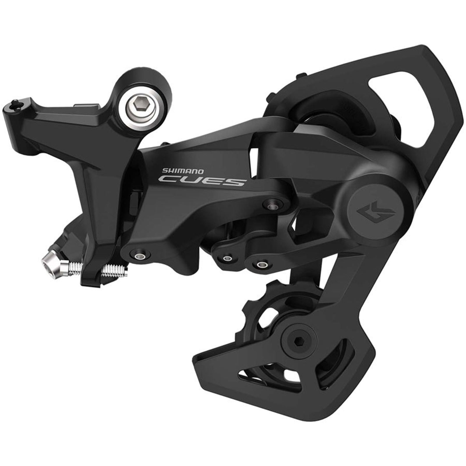 Shimano CUES RD-U4010 Rear Derailleur - 9/10-Speed, Shadow Design, Black [MPN: ERDU4010]_1926558