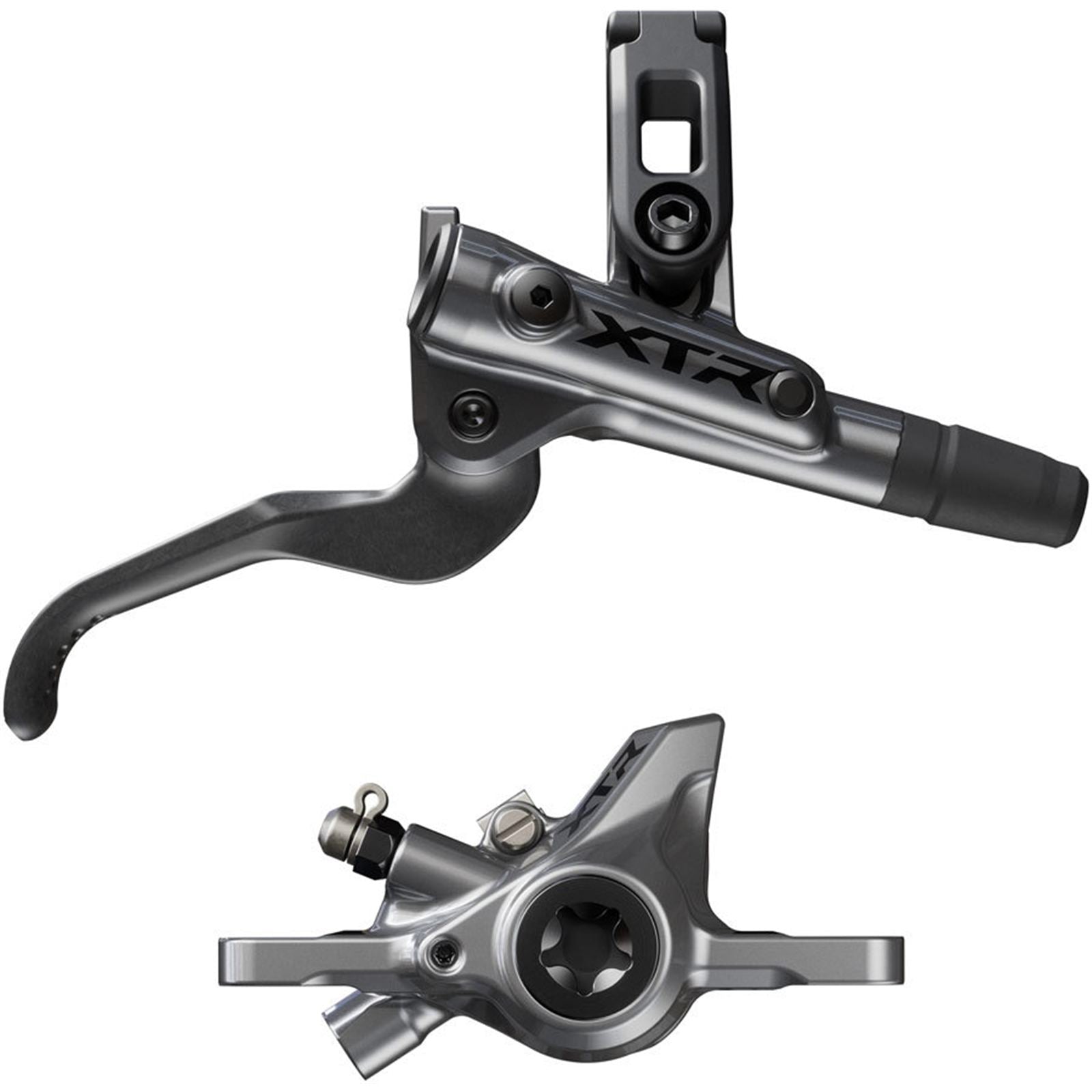 Shimano XTR M9200 XC Disc Brake and Lever Right/Rear, Metal Pads, Gray [MPN: IM92001JRRXMA170]_1921110