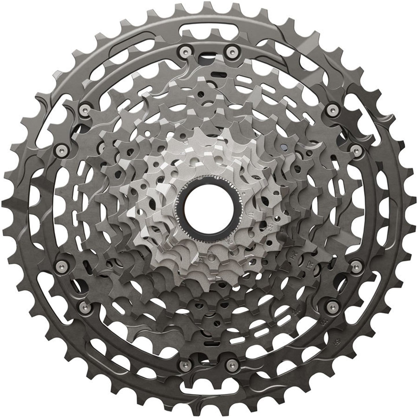 Shimano XTR CS-M9200-12 Cassette - 12-Speed, 9-45t, Micro Spline, Gray [MPN: ICSM9200945]_1923256