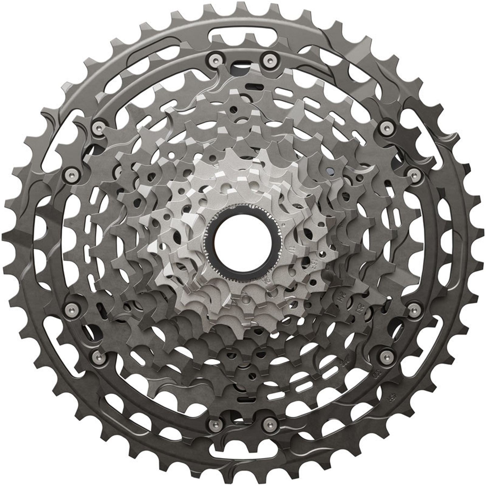 Shimano XTR CS-M9200-12 Cassette - 12-Speed, 9-45t, Micro Spline, Gray [MPN: ICSM9200945]_1923256