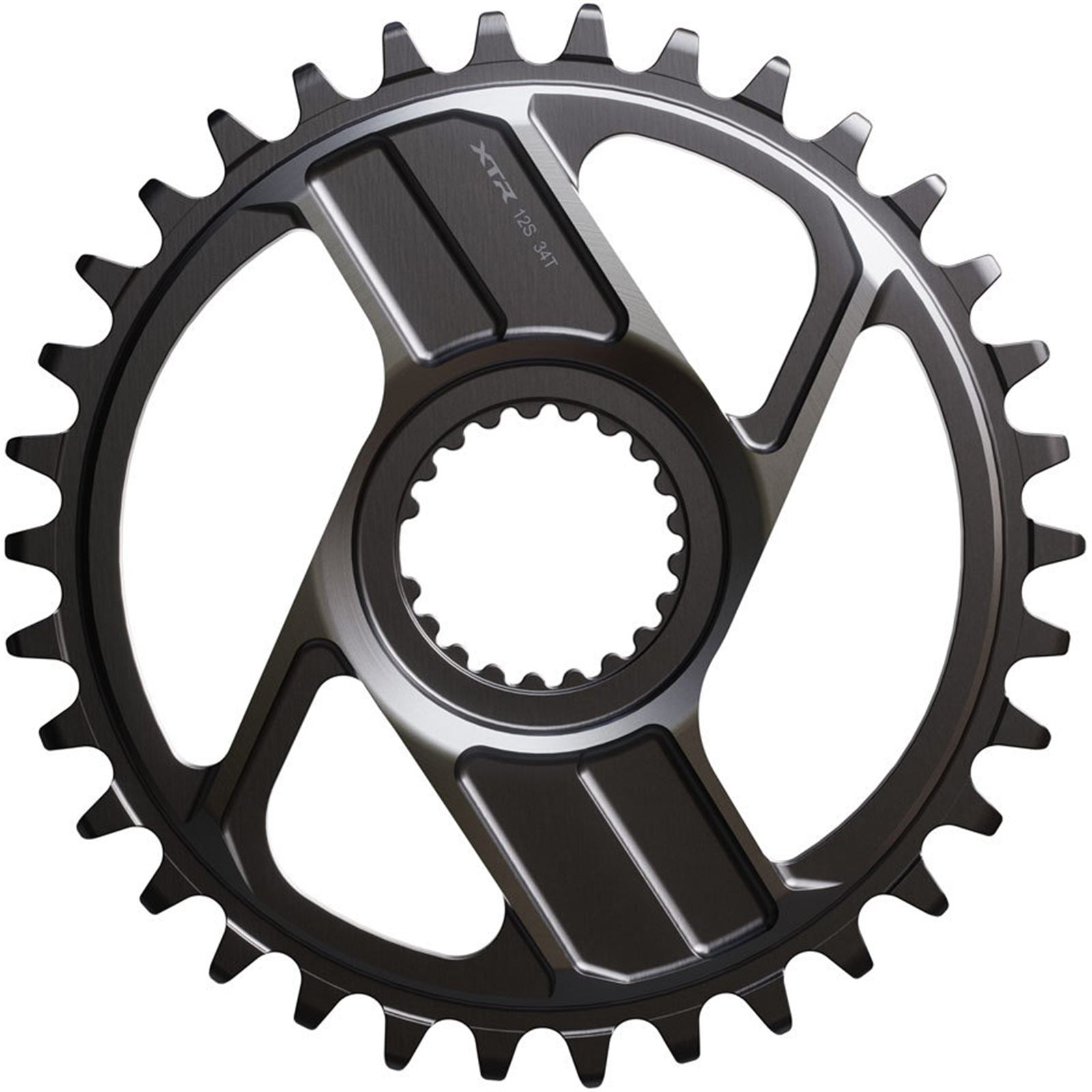 Shimano XTR SM-CRM96 1x Direct Mount Chainring - 34t, Dark Gray [MPN: ISMCRM96AA4]_1921747