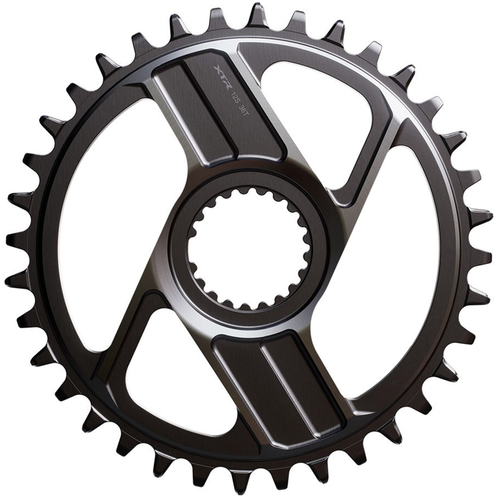 Shimano XTR SM-CRM96 1x Direct Mount Chainring - 36t, Dark Gray [MPN: ISMCRM96AA6]_1921748