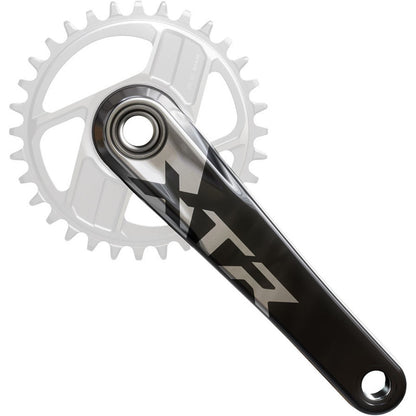 Shimano XTR FC-9200 XC Crankset - 165mm, 12-Speed, 1x, Black/Silver [MPN: IFCM9200AAXX]_1953630