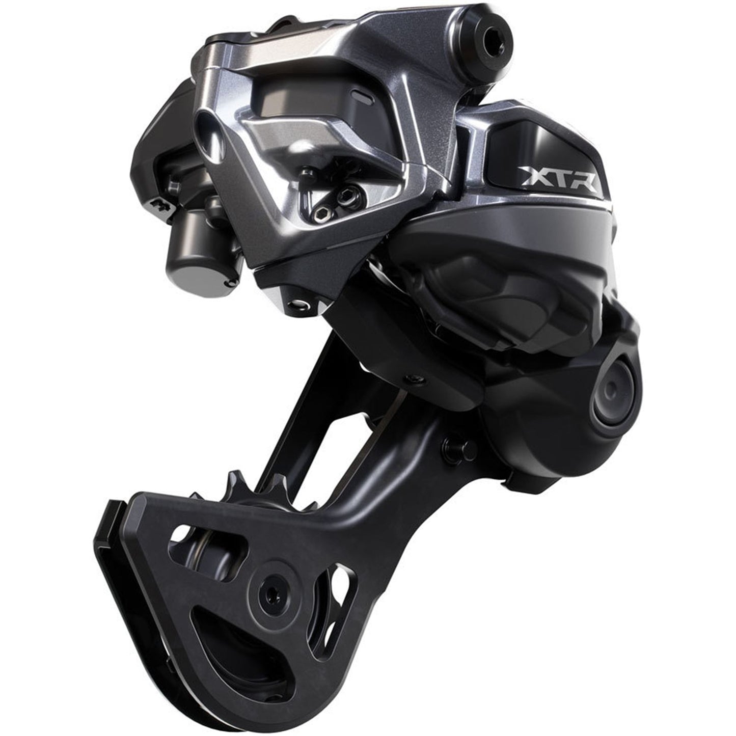 Shimano XTR RD-M9250-GS Di2 Wireless Rear Derailleur - 12-Speed, Black/Gray [MPN: IRDM9250GSA]_1926548