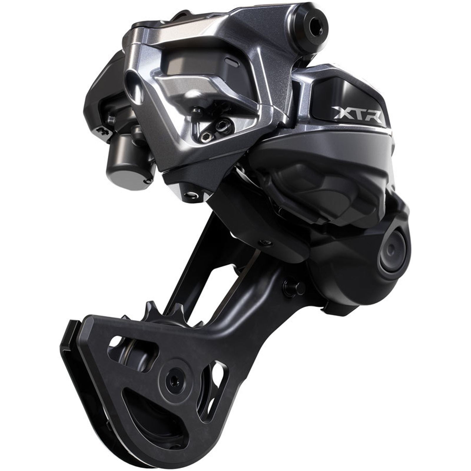 Shimano XTR RD-M9250-GS Di2 Wireless Rear Derailleur - 12-Speed, Black/Gray [MPN: IRDM9250GSA]_1926548