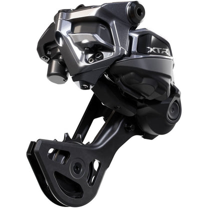 Shimano XTR RD-M9250-GS Di2 Wireless Rear Derailleur - 12-Speed, Black/Gray [MPN: IRDM9250GSA]_1926548