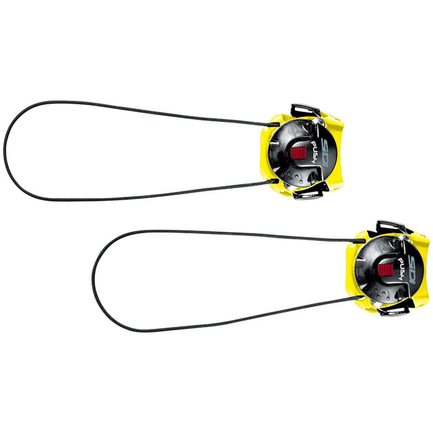 Sidi - Bicycle Tecno-3 Push Short System Pair - Black/Yellow [MPN: 000MRLETE3PCORBLKBLKYE]_1999329