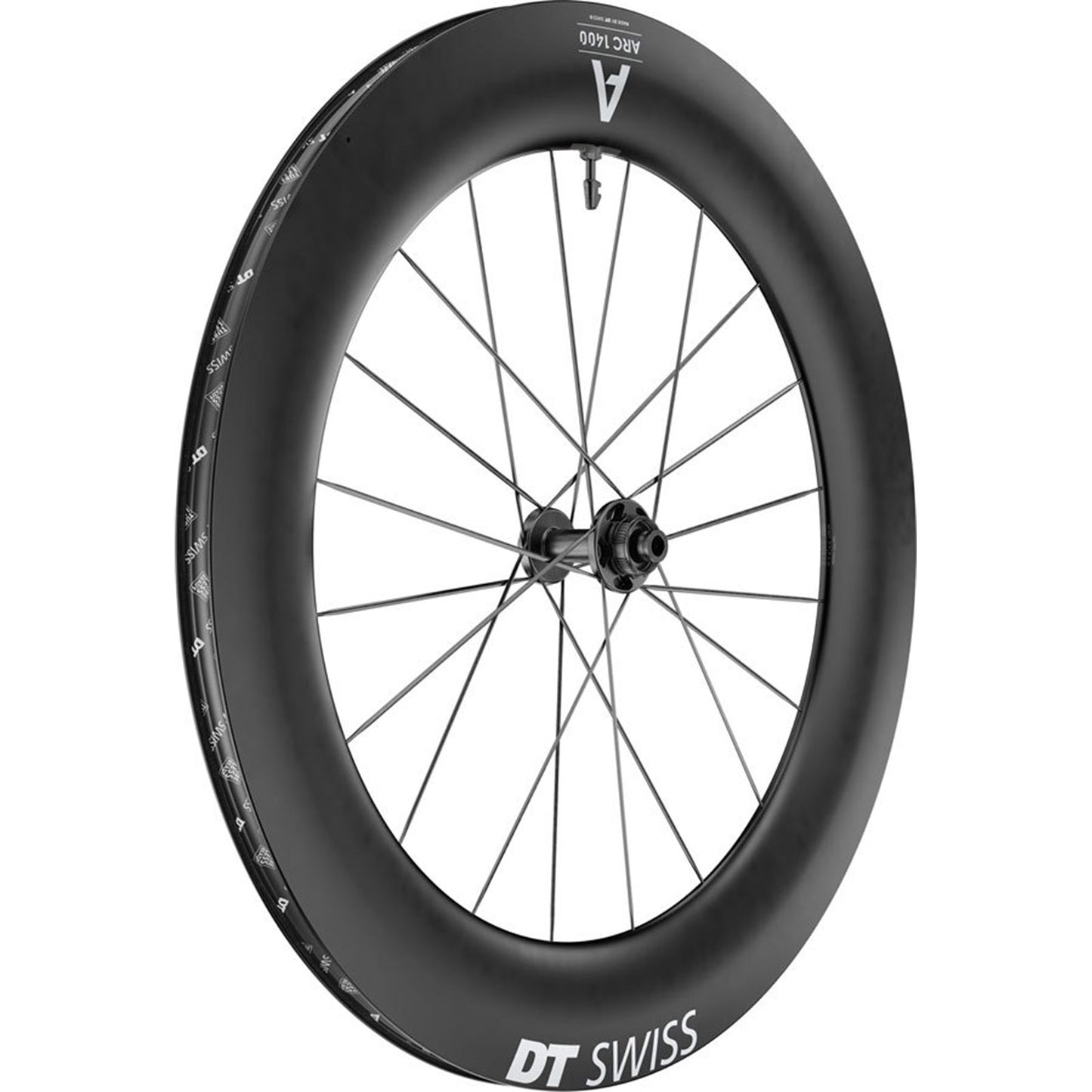DT Swiss ARC 1400 DiCut 85 Front Wheel - 700, 12 x 100mm, Black [MPN: WARC140AIDXCA27384]_1933718