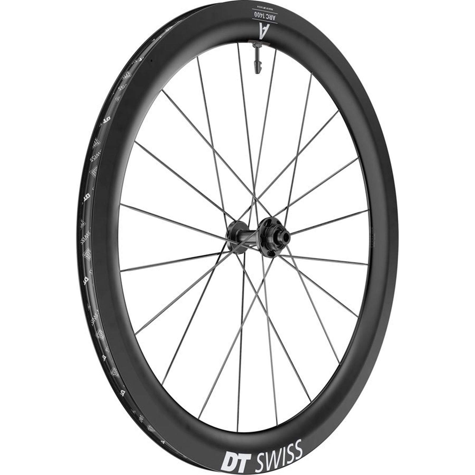 DT Swiss ARC 1400 DiCut 55 Front Wheel - 700, 12 x 100mm, Black [MPN: WARC140AIDXCA27394]_1933720