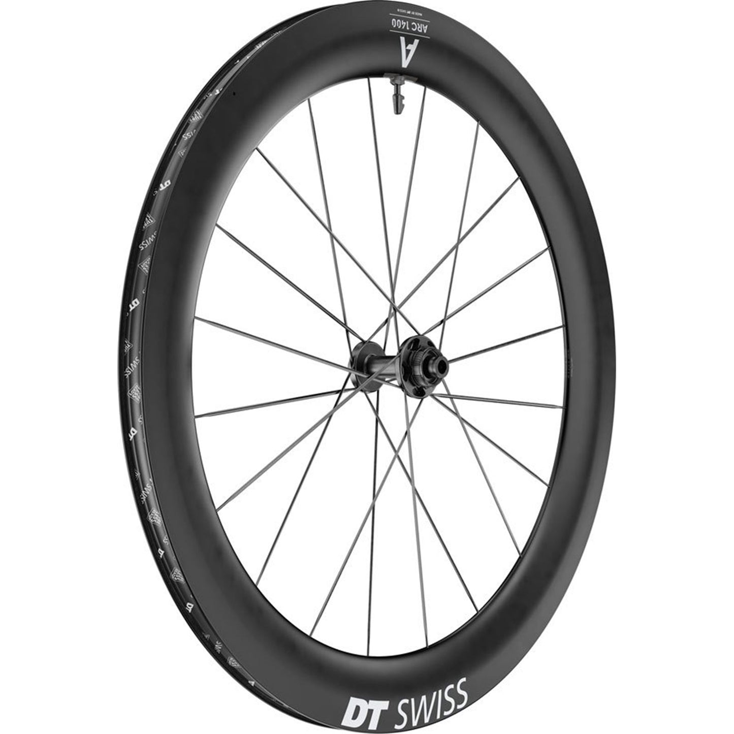 DT Swiss ARC 1400 DiCut 65 Front Wheel - 700, 12 x 100mm, Black [MPN: WARC140AIDXCA27389]_1933719
