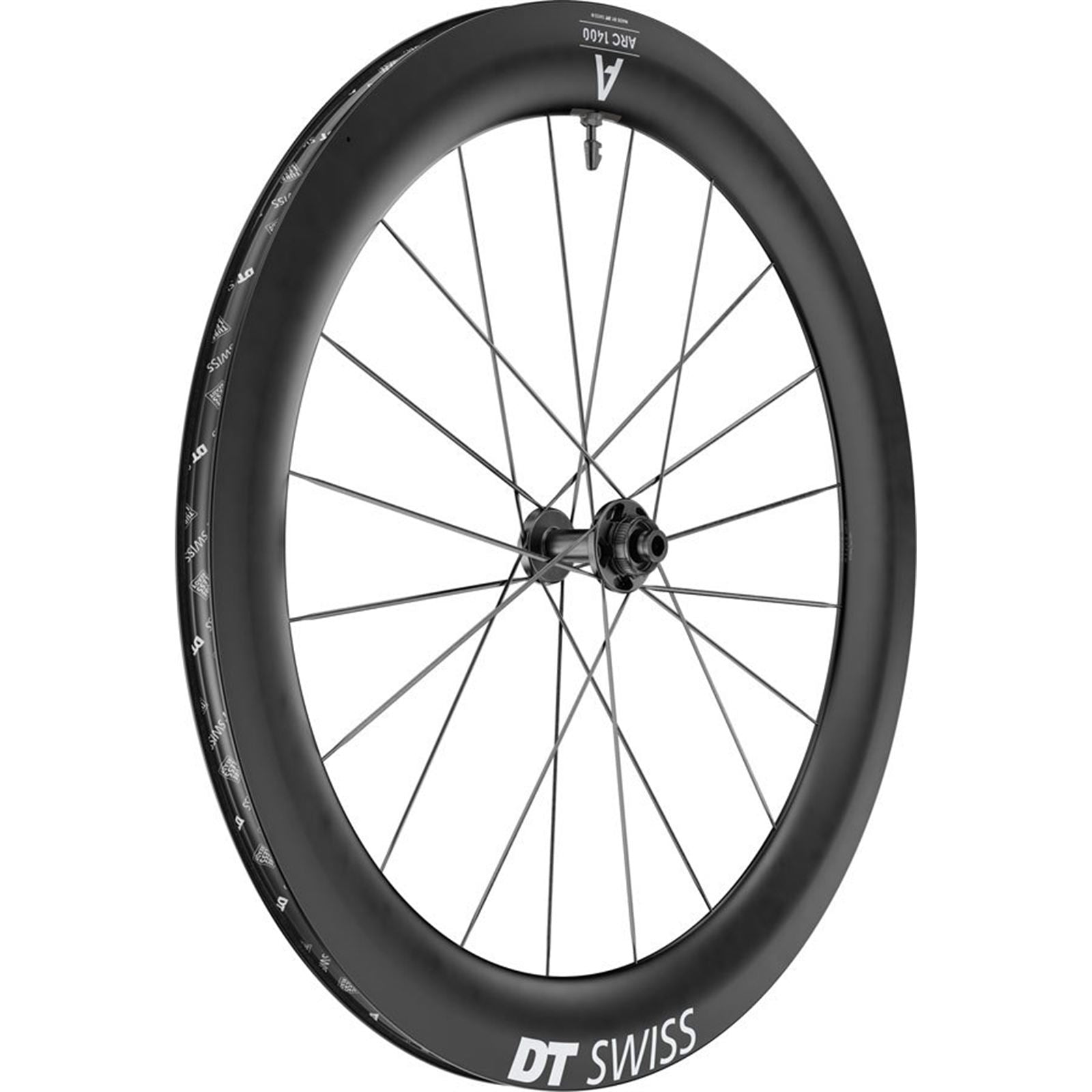 DT Swiss ARC 1400 DiCut 65 Front Wheel - 700, 12 x 100mm, Black [MPN: WARC140AIDXCA27389]_1933719