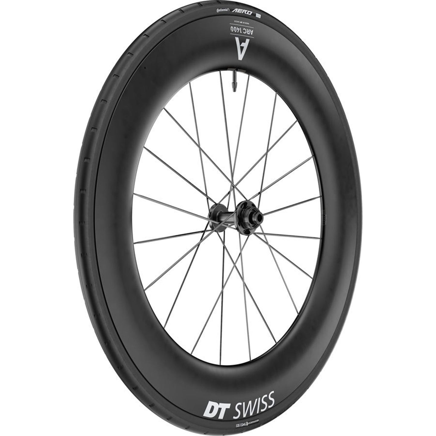 DT Swiss ARC 1400 DiCut 85 Front Wheel - 700, 12 x 100mm, Black [MPN: WARC140AIDXCA27487]_1933721