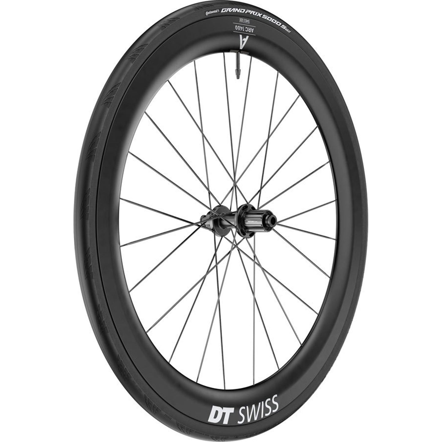 DT Swiss ARC 1400 DiCut 55 Rear Wheel - 700, 12 x 142mm, Black [MPN: WARC140NIDICA27498]_1933729