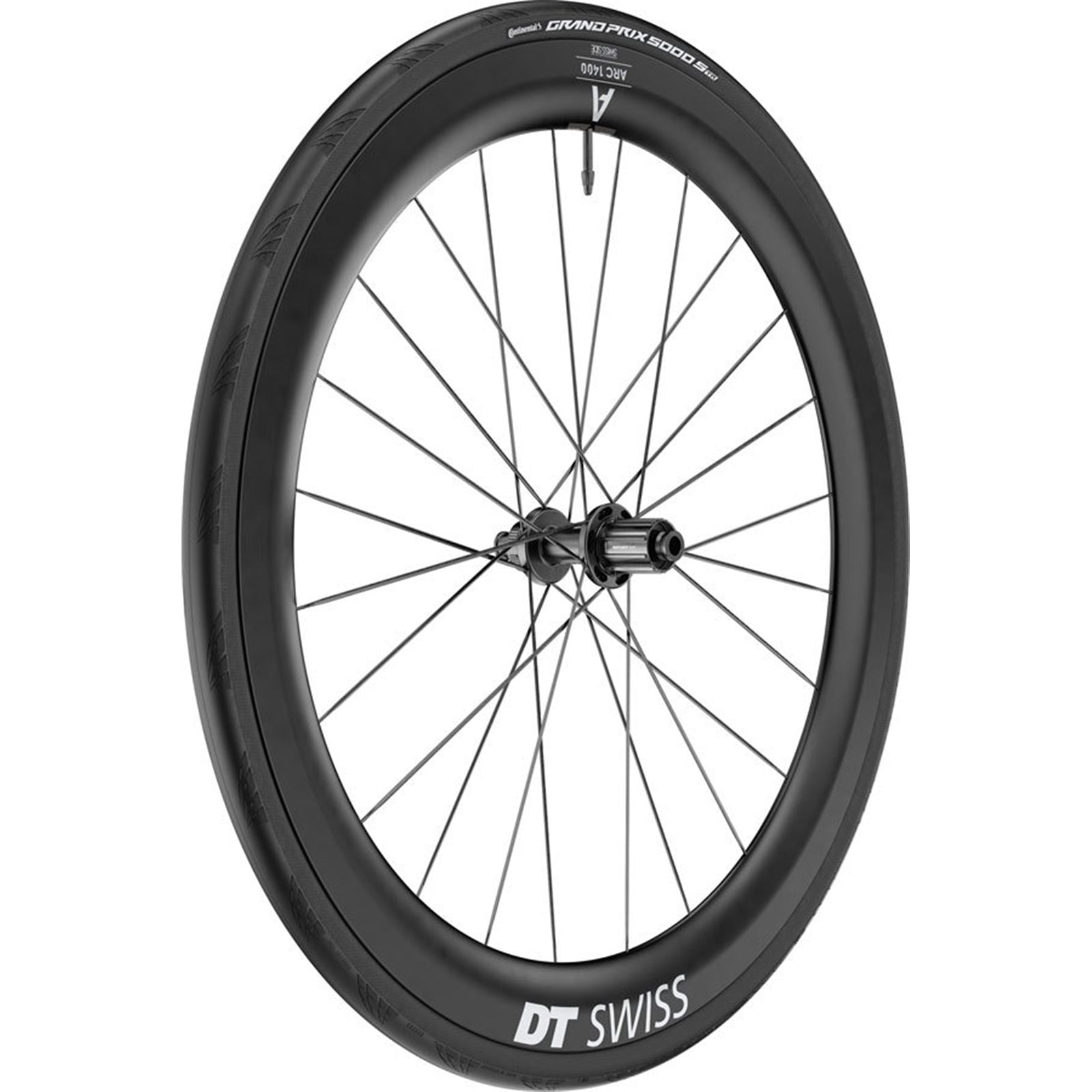 DT Swiss ARC 1400 DiCut 55 Rear Wheel - 700, 12 x 142mm, Black [MPN: WARC140NIDICA27498]_1933729