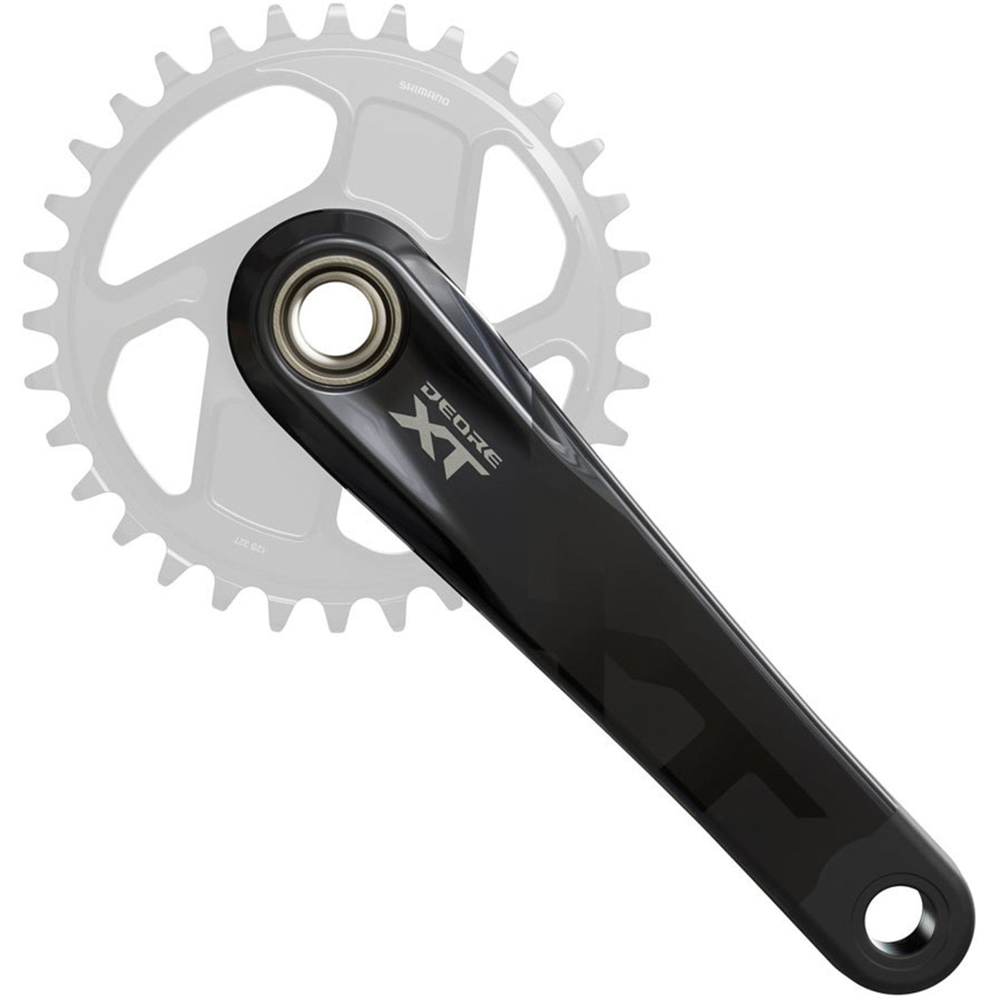 Shimano Deore XT FC-M8200 Crankset - 165mm, 1x, Direct Mount, Black [MPN: IFCM8200AXX]_1921248
