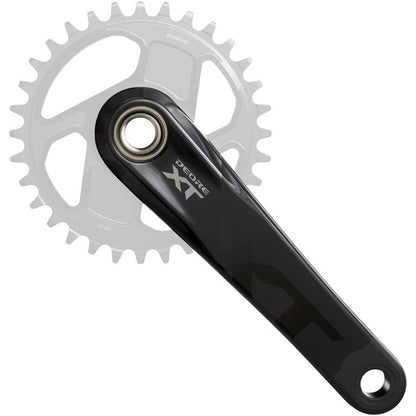 Shimano Deore XT FC-M8200 Crankset - 165mm, 1x, Direct Mount, Black [MPN: IFCM8200AXX]_1921248