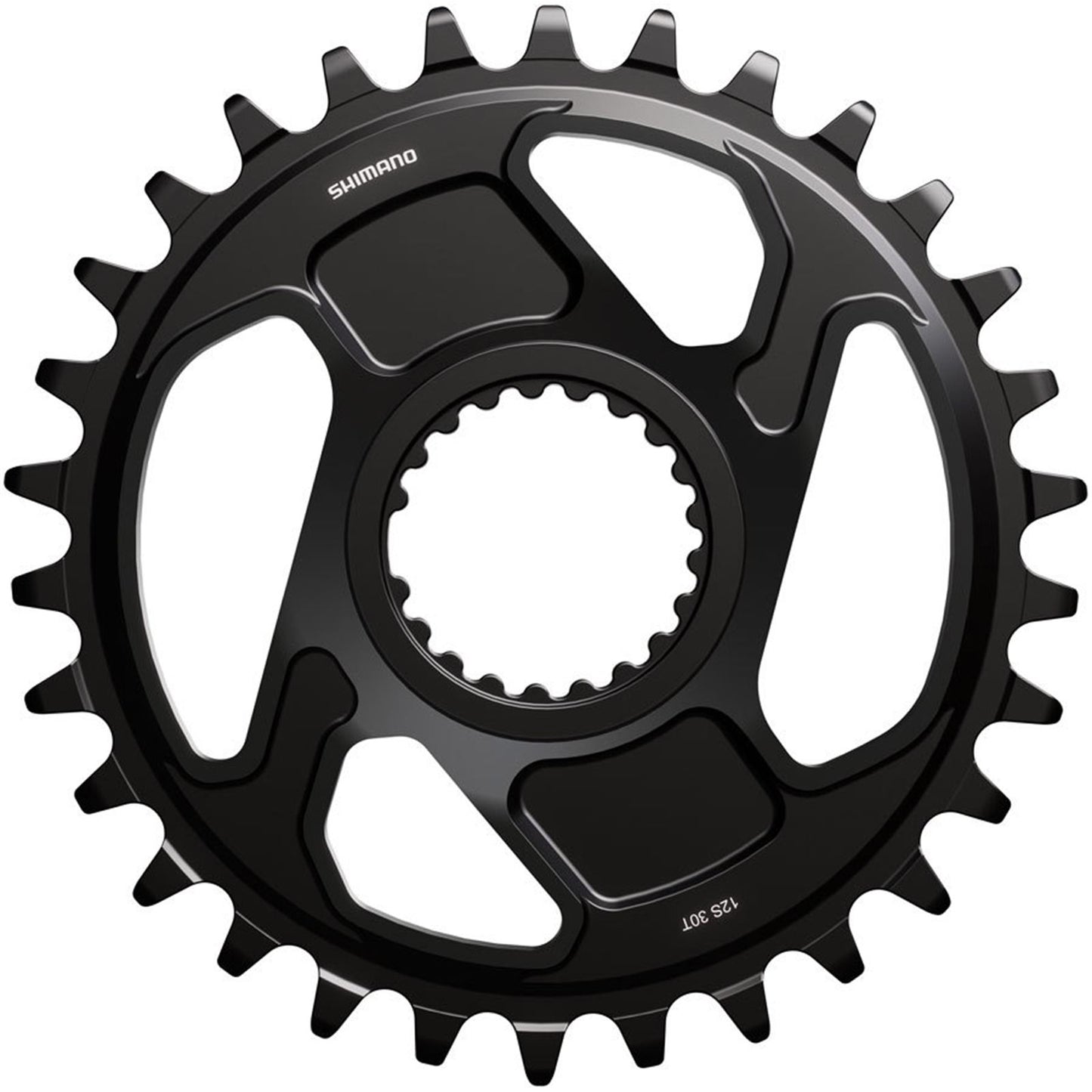 Shimano Deore XT SM-CRM86 1x Direct Mount Chainring - 30t, Black [MPN: ISMCRM86A0]_1921741