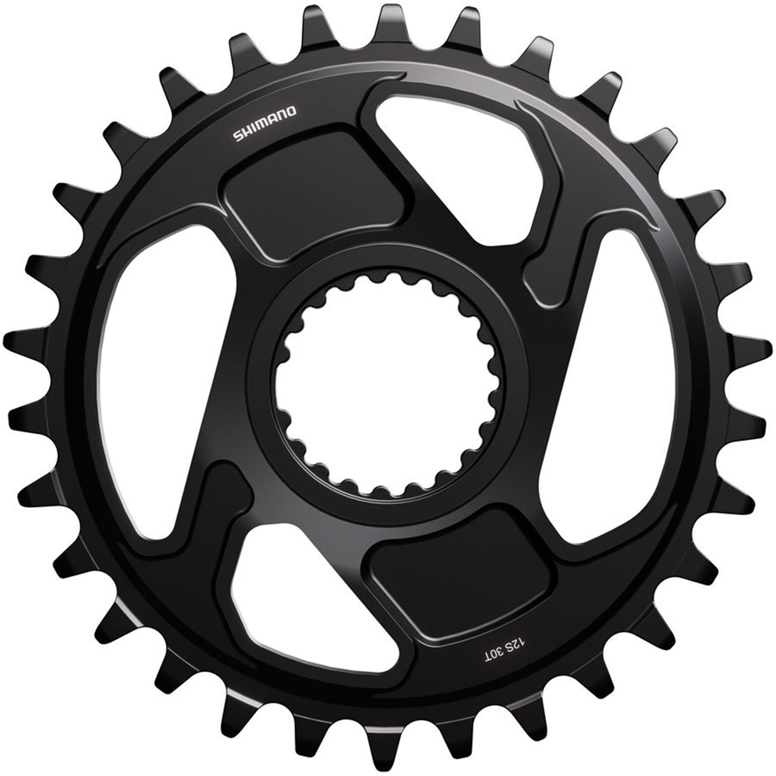 Shimano Deore XT SM-CRM86 1x Direct Mount Chainring - 30t, Black [MPN: ISMCRM86A0]_1921741