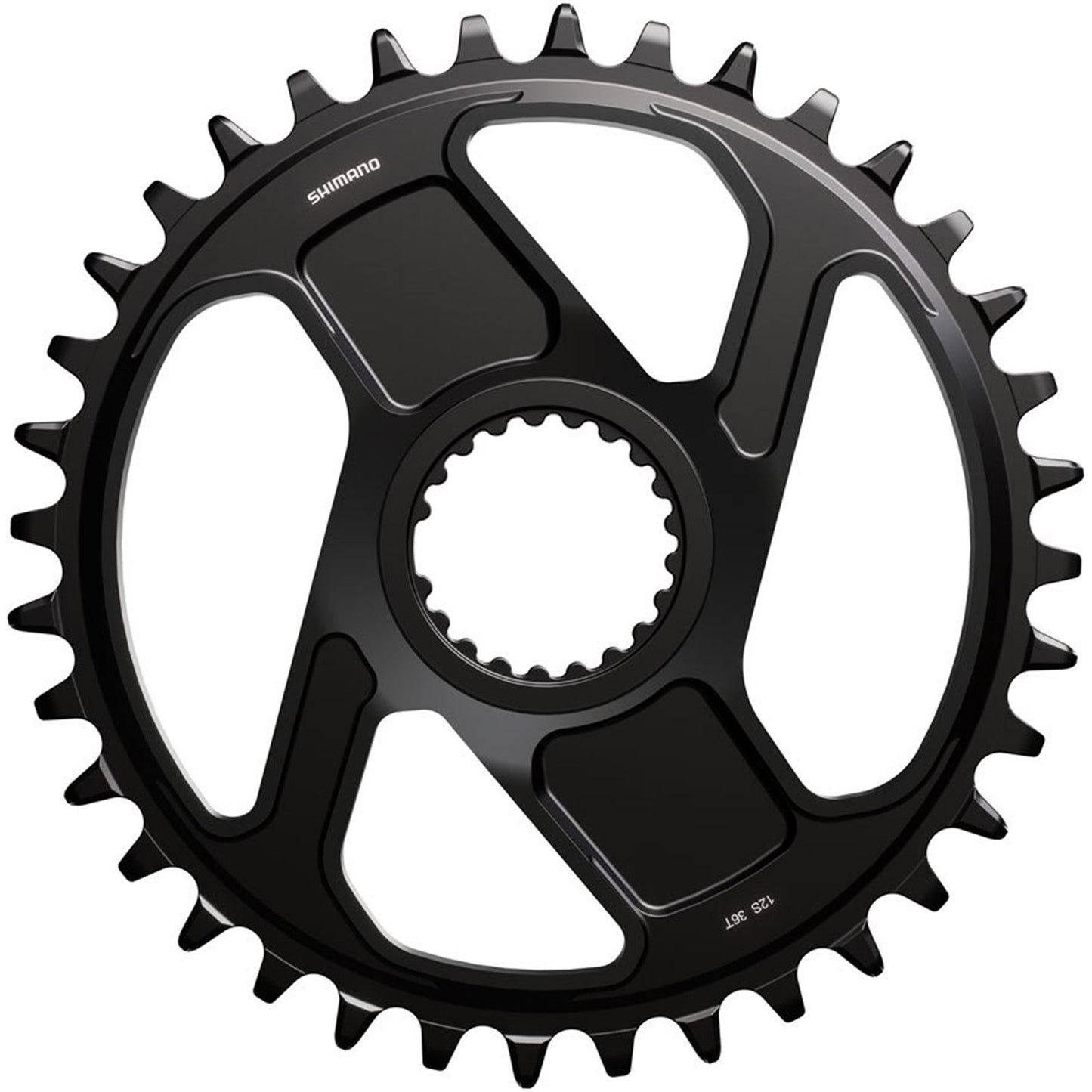 Shimano Deore XT SM-CRM86 1x Direct Mount Chainring - 36t, Black [MPN: ISMCRM86A6]_1921750