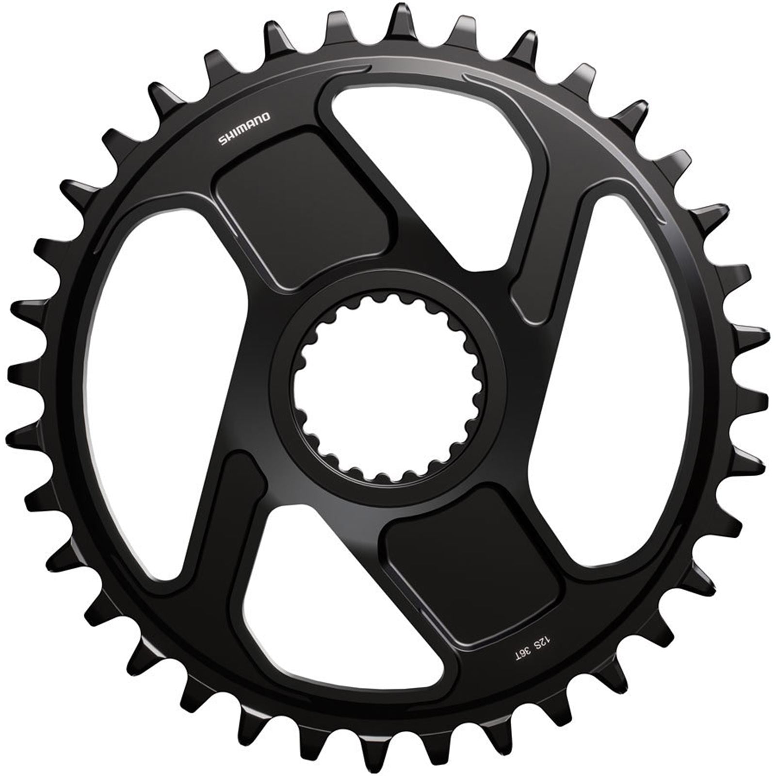 Shimano Deore XT SM-CRM86 1x Direct Mount Chainring - 36t, Black [MPN: ISMCRM86A6]_1921750