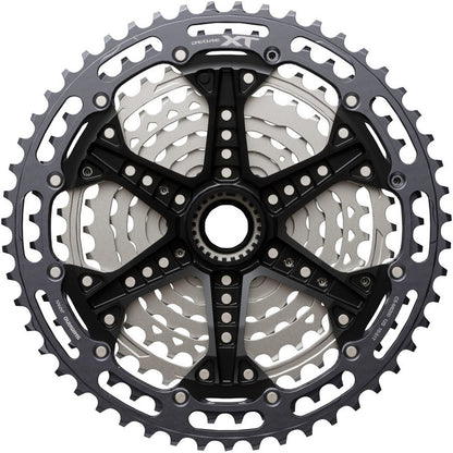 Shimano Deore XT CS-M8200-12 Cassette - 12-Speed, 10-51t, Gray/Silver [MPN: ICSM8200051]_1923253
