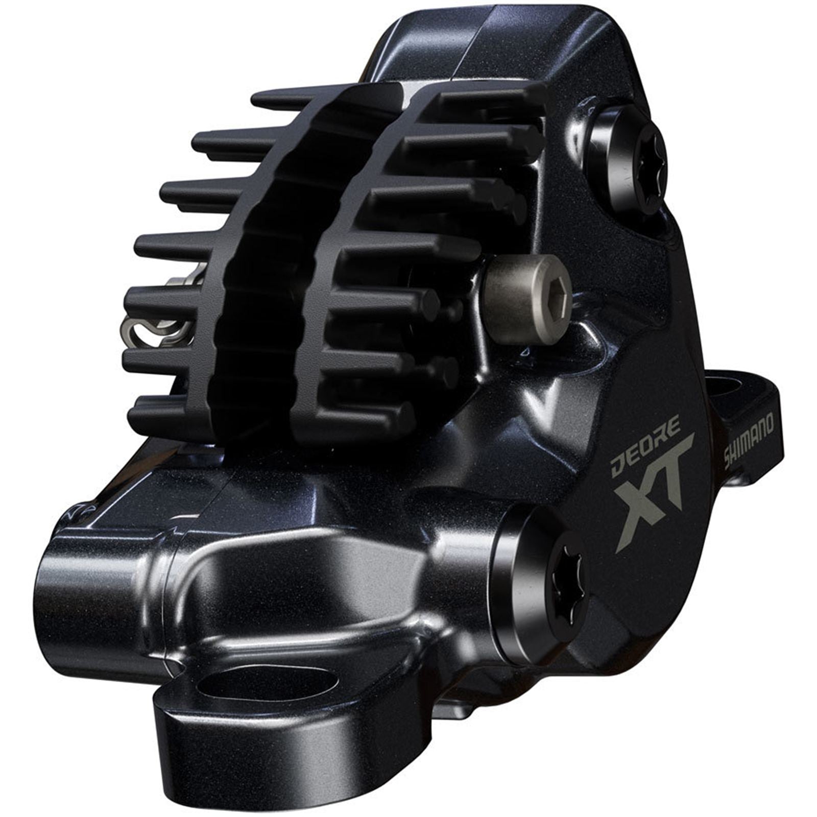 Shimano Deore XT BR-M8200 XC Disc Brake Caliper - Front or Rear, Black [MPN: IBRM8200MPMF]_1921047