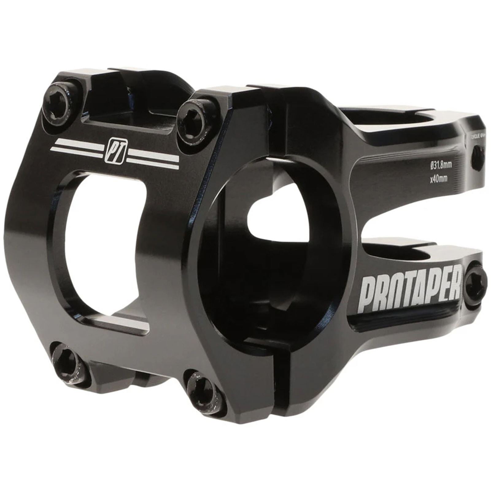 Protaper Vice Trail Stem - 40mm, 31.8mm Clamp, +/-0, 1 1/8" - Aluminum 306-41444-A040_1777817
