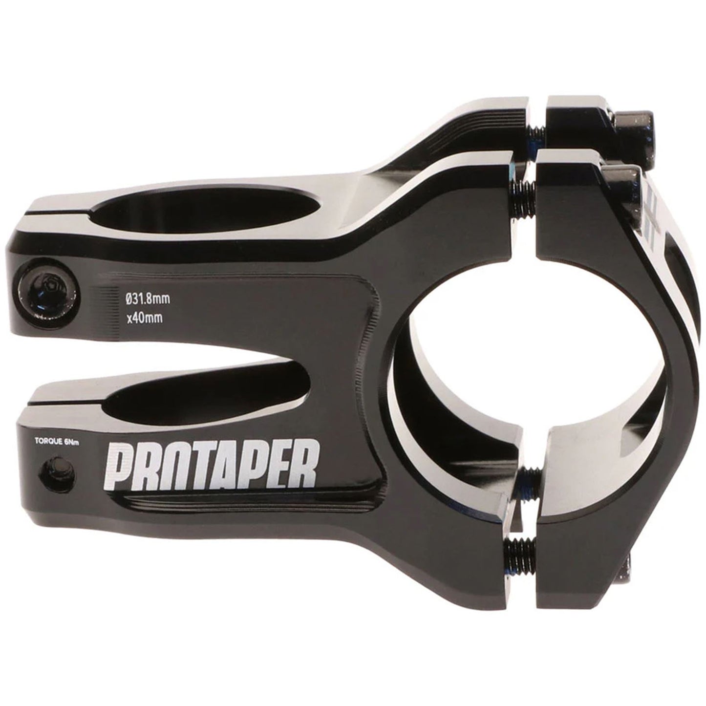 Protaper Vice Trail Stem - 40mm, 31.8mm Clamp, +/-0, 1 1/8" - Aluminum 306-41444-A040_1777819