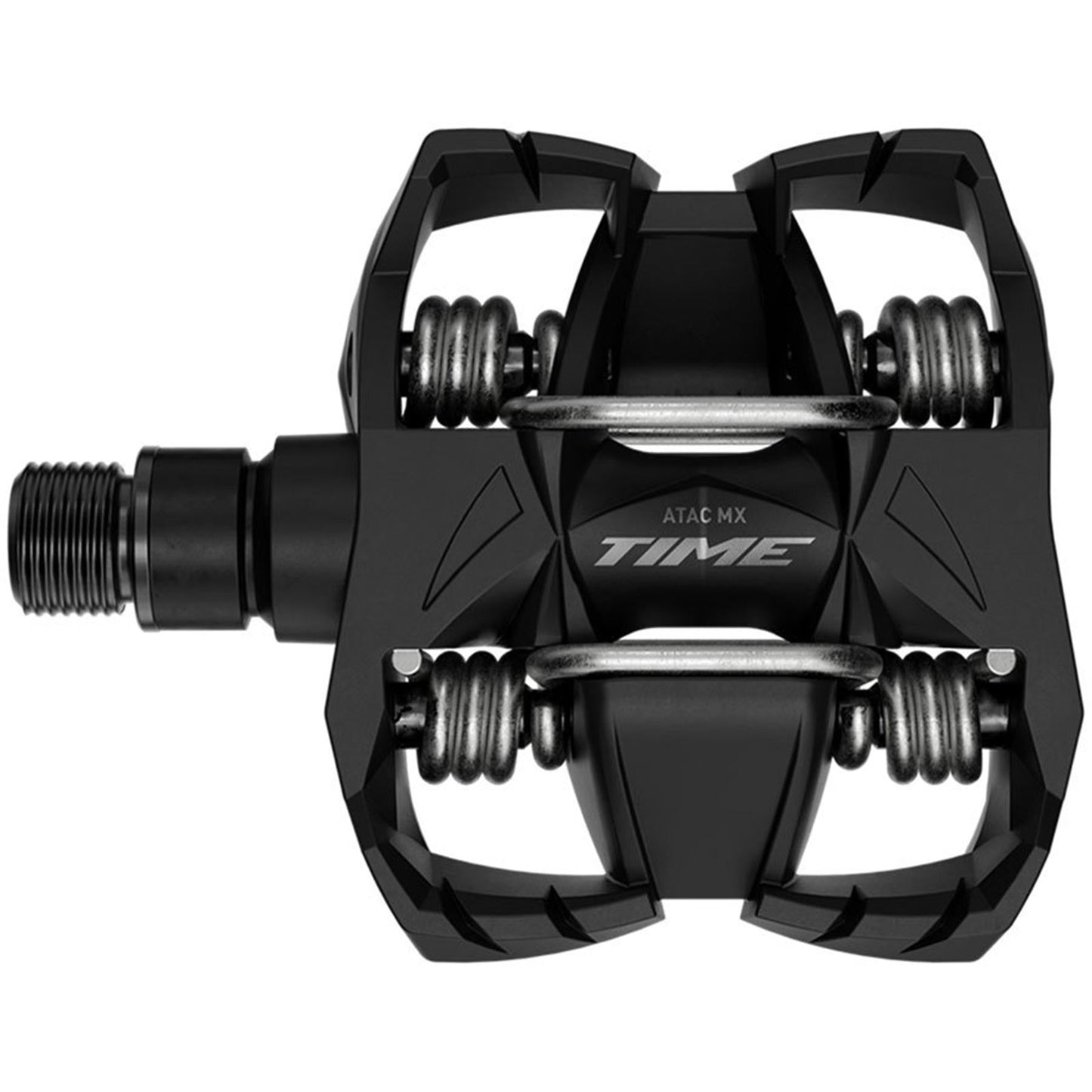 TIME Sport MX Pedals Dual Sided Clipless w/Platform Alum, 9/16", Black, C1 [MPN: 00.6718.050.000]_1926160