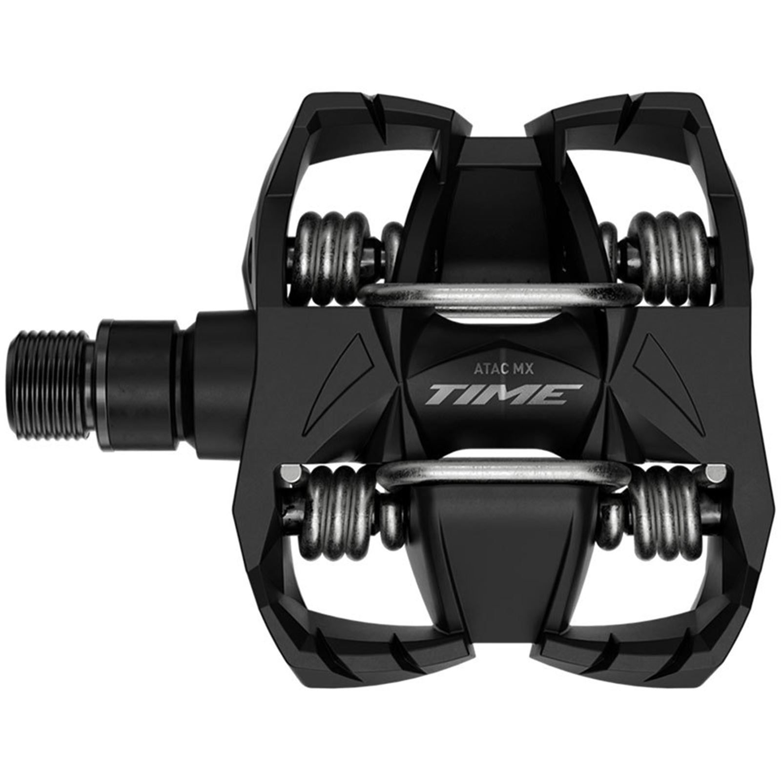 TIME Sport MX Pedals Dual Sided Clipless w/Platform Alum, 9/16", Black, C1 [MPN: 00.6718.050.000]_1926160