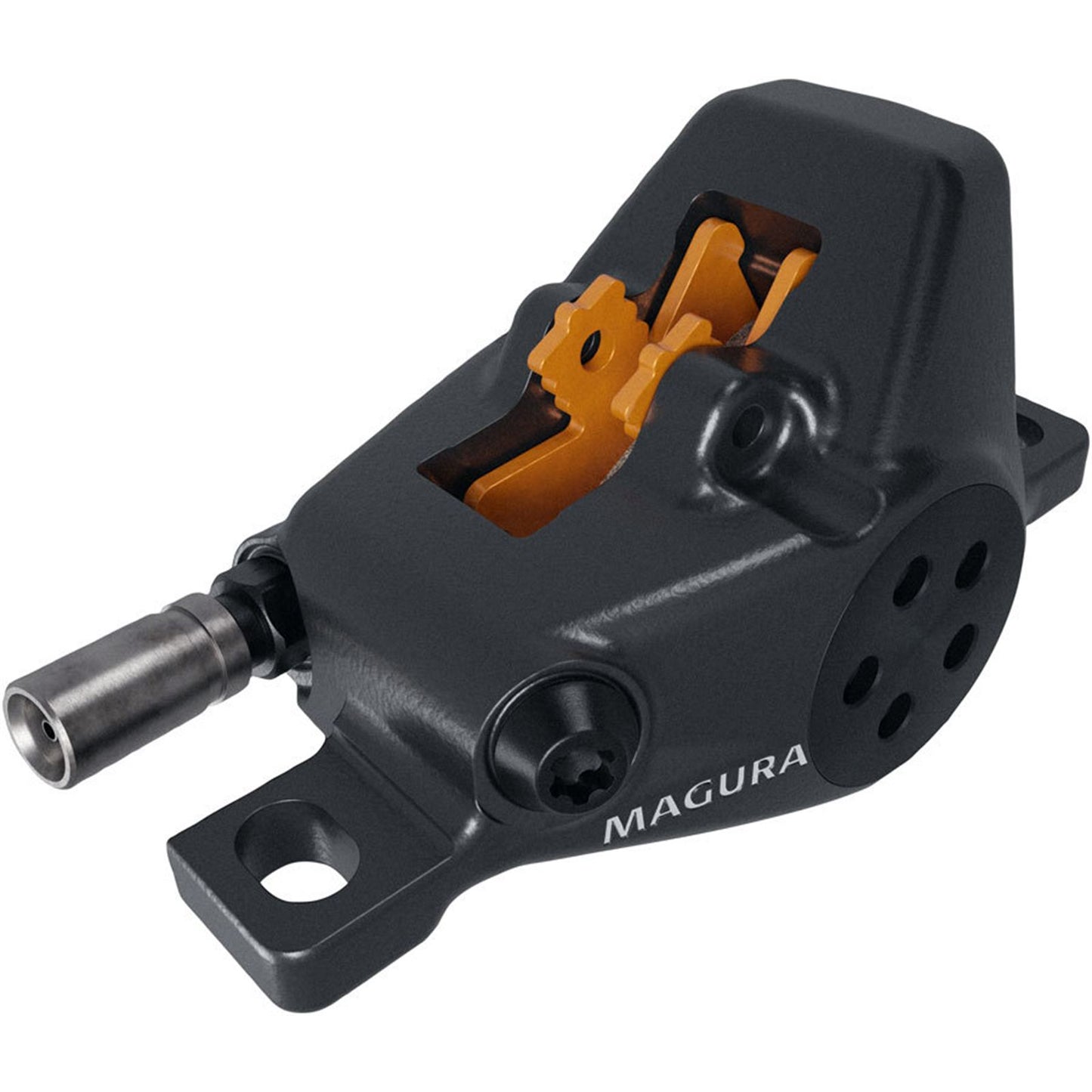 Magura MT A2 Disc Brake and Lever - Rear/Right, Post Mount - Black [MPN: 2703224]_1920952