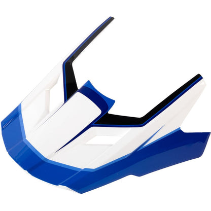 Z1R Dirt Maxx Visor Kit - Vortex - Blue/White_2348247