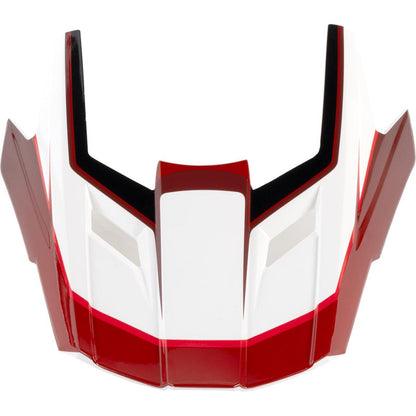 Z1R Dirt Maxx Visor Kit - Vortex - Red/White_2348279