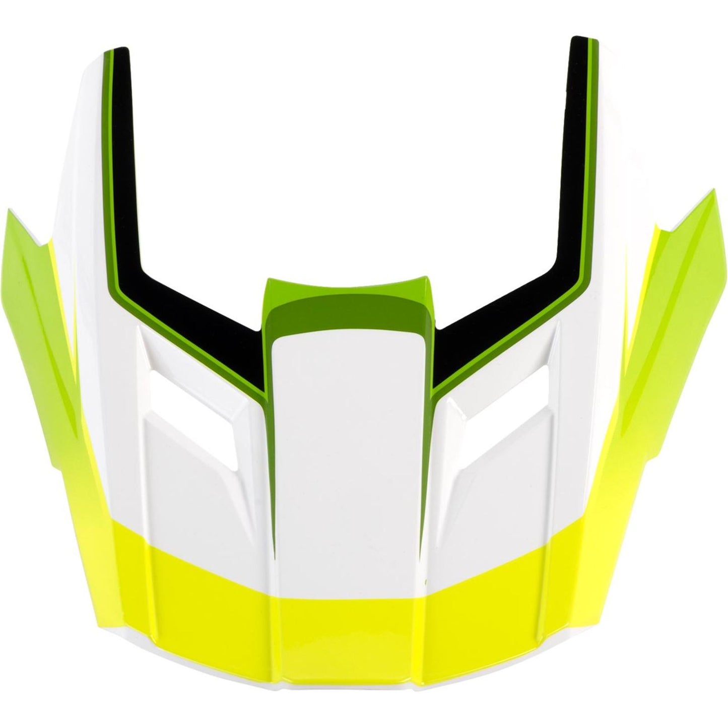 Z1R Dirt Maxx Visor Kit - Vortex - White/Green_2348252