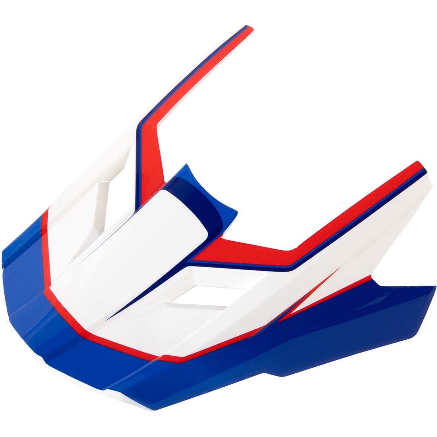 Z1R Dirt Maxx Visor Kit - Vortex - Red/White/Blue_2348260