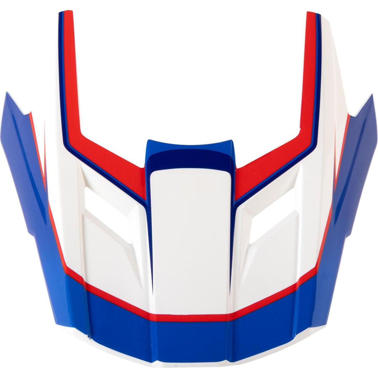 Z1R Dirt Maxx Visor Kit - Vortex - Red/White/Blue_2348258